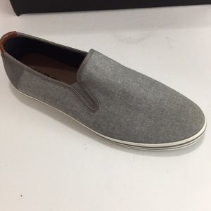Aldo Gray Chirasen Slip On Canvas Shoe Size 12